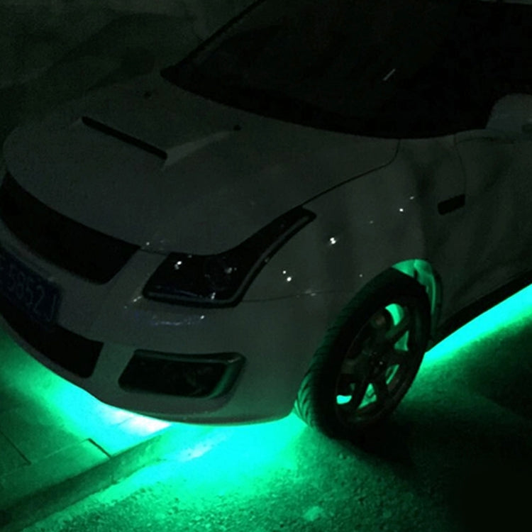 5 PCS 120cm 60 LED Waterproof Flexible Car Strip Light, DC 12V(Green Light) - Decorative Lights by PMC TechLife | Online Shopping South Africa | PMC TechLife | Buy Now Pay Later Mobicred