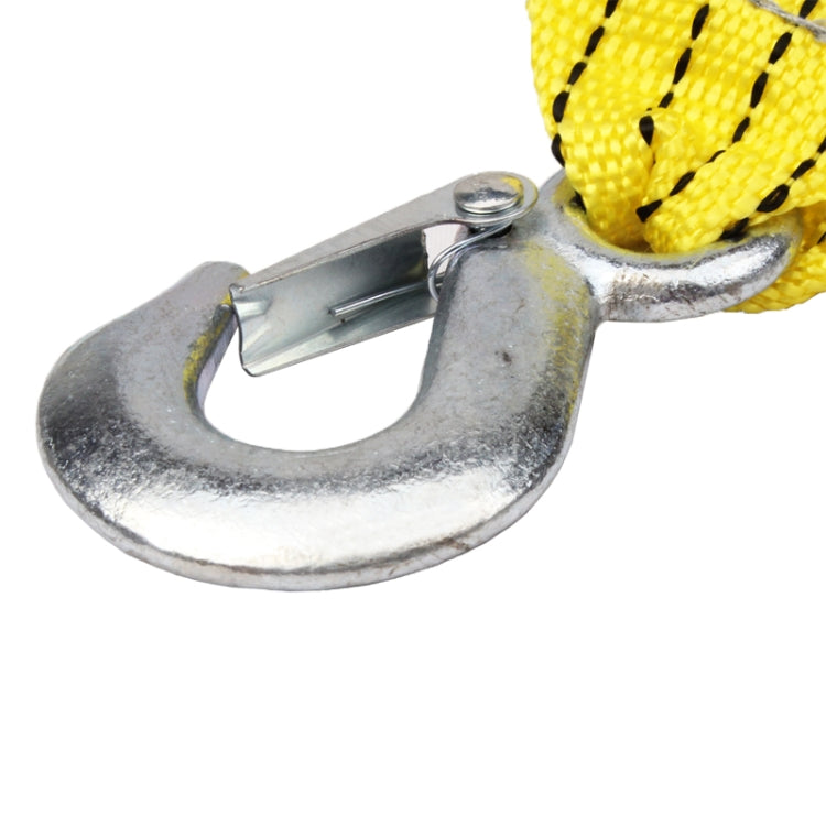 3 Tons Vehicle Towing Cable Rope, Length: 3m(Yellow) - Towing Bars by PMC TechLife | Online Shopping South Africa | PMC TechLife | Buy Now Pay Later Mobicred