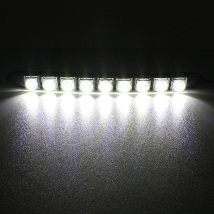 2 PCS  4.5W 9 LED SMD 5050 Flexible Snake LED Car Daytime Running Lights, DC 12V - Running Lights by PMC TechLife | Online Shopping South Africa | PMC TechLife | Buy Now Pay Later Mobicred