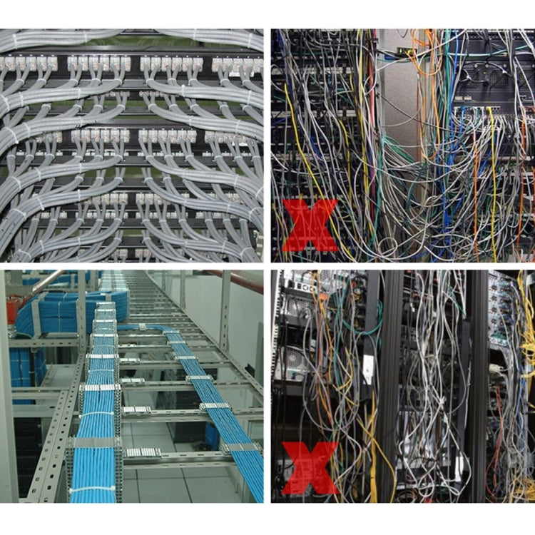 1000pcs Self-Locking Nylon Cable Wire Zip Ties(Size: 3 x 100mm) - Booster Cable & Clip by PMC TechLife | Online Shopping South Africa | PMC TechLife | Buy Now Pay Later Mobicred