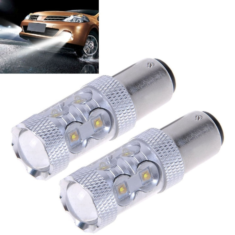 2PCS 1156/BA15S 650 Lumen 50W 10-3535-LEDs 6500K White Light Turn Signal Light, DC 12-24V - Arrow Turn Lights by PMC Jewellery | Online Shopping South Africa | PMC Jewellery | Buy Now Pay Later Mobicred