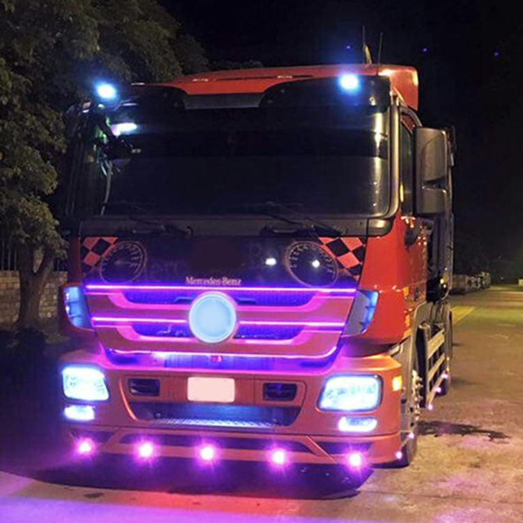 2 PCS 3W  Waterproof Eagle Eye light LED Light for Vehicles, Cable Length: 60cm(Pink Light) - free shipping - PMC TechLife - Order now!