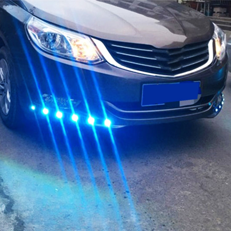 2 PCS 2x 3W 120LM Waterproof Eagle Eye Light Yellow LED Light for Vehicles, Cable Length: 60cm(Black) - Eagle Eye Lamps by PMC TechLife | Online Shopping South Africa | PMC TechLife | Buy Now Pay Later Mobicred