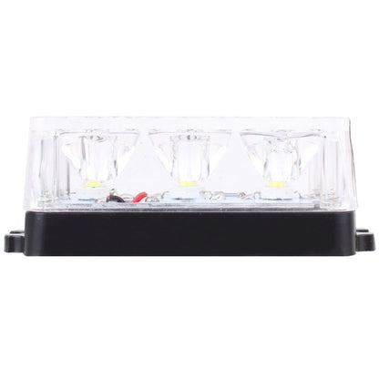 9W 540LM 3-LED Yellow Light Wired Car Flashing Warning Signal Lamp, DC12V, Wire Length: 95cm - Warning Lights by PMC Jewellery | Online Shopping South Africa | PMC Jewellery | Buy Now Pay Later Mobicred