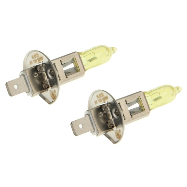 2 X H1 HOD Halogen Bulbs 12V 100W 2400 LM 3500K Yellow Light Headlights - Halogen Lights by PMC TechLife | Online Shopping South Africa | PMC TechLife | Buy Now Pay Later Mobicred