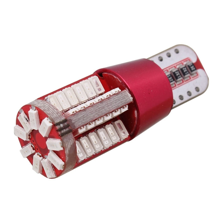 2 PCS T10 5W 285LM Red Light 57 SMD 4014 LED Error-Free Canbus Car Clearance Lights Lamp, DC 12V - Clearance Lights by PMC Jewellery | Online Shopping South Africa | PMC Jewellery | Buy Now Pay Later Mobicred