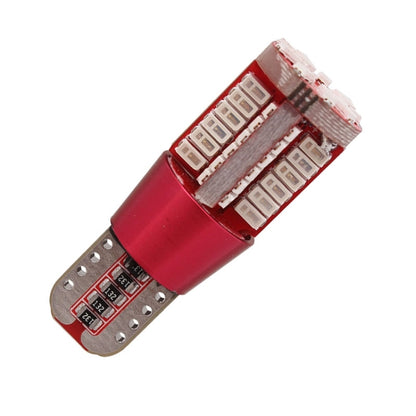 2 PCS T10 5W 285LM Red Light 57 SMD 4014 LED Error-Free Canbus Car Clearance Lights Lamp, DC 12V - Clearance Lights by PMC Jewellery | Online Shopping South Africa | PMC Jewellery | Buy Now Pay Later Mobicred