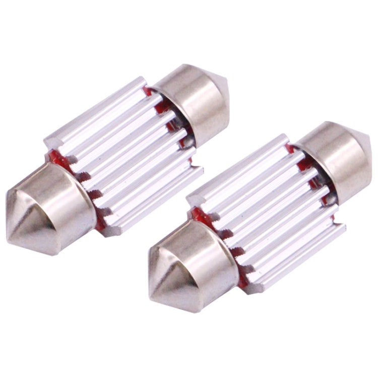 2 PCS 31mm 3W 180LM White Light 10 LED SMD 4014 CANBUS License Plate Reading Lights Car Light Bulb - Dome Lights by PMC Jewellery | Online Shopping South Africa | PMC Jewellery | Buy Now Pay Later Mobicred