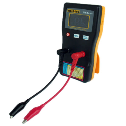 MESR-100 AutoRanging In Circuit ESR Capacitor /Low Ohm Meter Up to 0.01 to 100R(Orange) - Other Tester Tool by BENETECH | Online Shopping South Africa | PMC Jewellery | Buy Now Pay Later Mobicred