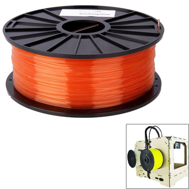 PLA 3.0 mm Transparent 3D Printer Filaments, about 115m(Red) - Consumables by PMC TechLife | Online Shopping South Africa | PMC TechLife | Buy Now Pay Later Mobicred