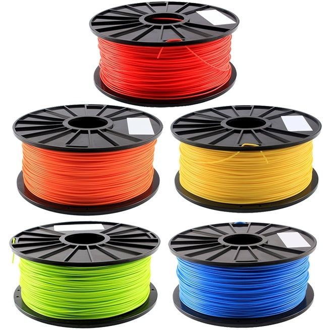 ABS 1.75 mm Fluorescent 3D Printer Filaments, about 395m(Orange) - Consumables by PMC TechLife | Online Shopping South Africa | PMC TechLife | Buy Now Pay Later Mobicred
