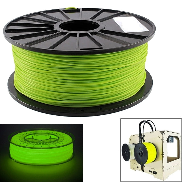 ABS 3.0 mm Luminous 3D Printer Filaments, about 135m(Green) - Consumables by PMC TechLife | Online Shopping South Africa | PMC TechLife | Buy Now Pay Later Mobicred