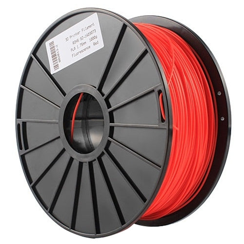 PLA 1.75 mm Fluorescent 3D Printer Filaments, about 345m(Red) - Consumables by PMC TechLife | Online Shopping South Africa | PMC TechLife | Buy Now Pay Later Mobicred