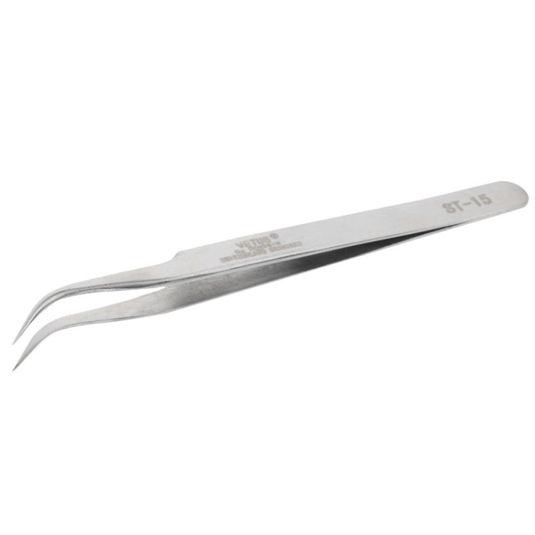 ST-15 Stainless Steel Tweezers - Tweezers by VETUS | Online Shopping South Africa | PMC Jewellery | Buy Now Pay Later Mobicred