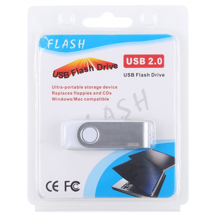 128GB Twister USB 2.0 Flash Disk - USB Flash Drives by PMC Jewellery | Online Shopping South Africa | PMC Jewellery | Buy Now Pay Later Mobicred