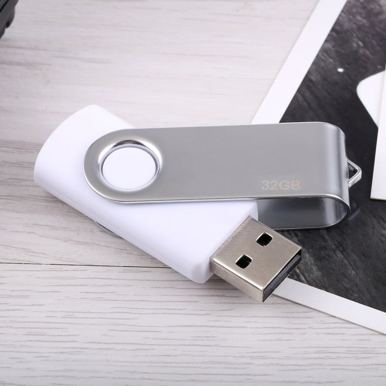 32GB Twister USB 2.0 Flash Disk(White) - USB Flash Drives by PMc TechLife | Online Shopping South Africa | PMc TechLife | Buy Now Pay Later Mobicred