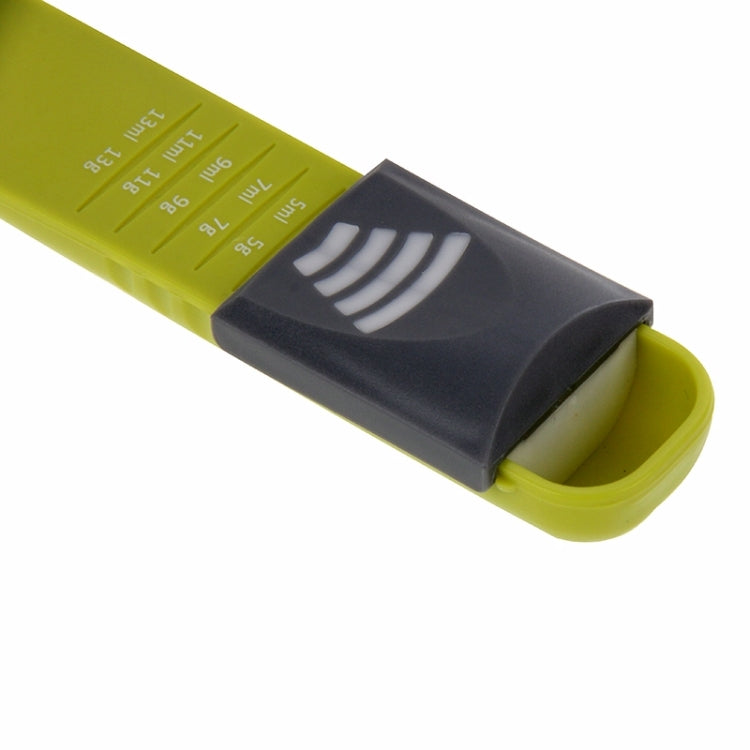 Creative Adjustable Measuring Baking Measuring Spoon with 9 Different Accurate Measurement Amount(Green) - Gadgets by PMC TechLife | Online Shopping South Africa | PMC TechLife | Buy Now Pay Later Mobicred
