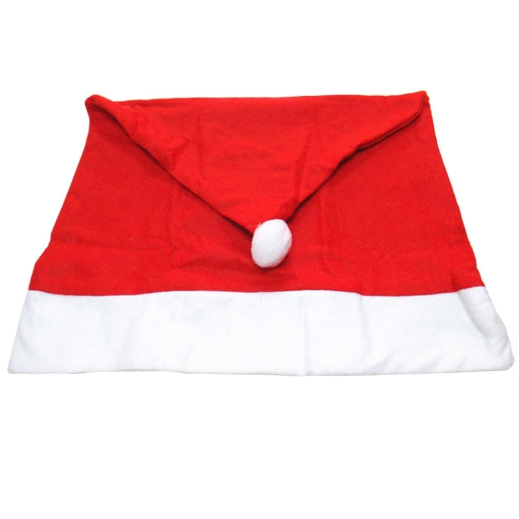 Red Hat Christmas Decoration Chair Cover, Size: 65cm x 50cm - Christmas Furniture Decoration by PMC TechLife | Online Shopping South Africa | PMC TechLife | Buy Now Pay Later Mobicred