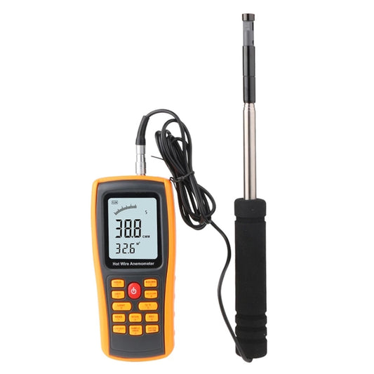 BENETECH GM8903 2.6 inch LCD Screen Digital Hot Wire Wind Speed Wind Temperature Anemometer - Tachometers & Anemometer by BENETECH | Online Shopping South Africa | PMC Jewellery | Buy Now Pay Later Mobicred