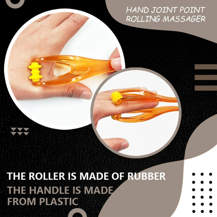 Y Type Convenient Finger Palm Massor Tool(Orange) - Massage & Relaxation by PMC Jewellery | Online Shopping South Africa | PMC Jewellery