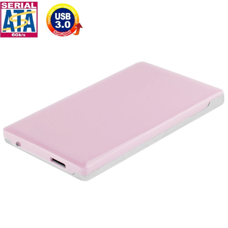 High Speed 2.5 inch HDD SATA & IDE External Case, Support USB 3.0(Pink) - HDD Enclosure by PMC Jewellery | Online Shopping South Africa | PMC Jewellery | Buy Now Pay Later Mobicred