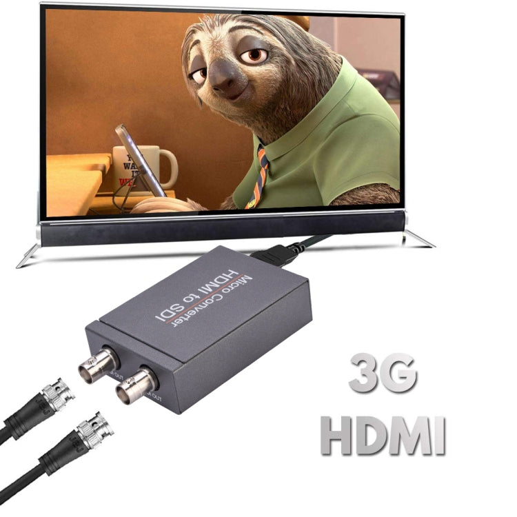 NK-M009 1080P Full HD HDMI to 2 x SDI Output Converter(Black) - Video Converter by PMC TechLife | Online Shopping South Africa | PMC TechLife