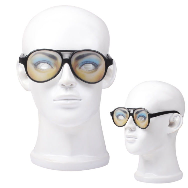 Plastic Funny Joke Glasses with Black Frame(Black) - Halloween Others by PMC TechLife | Online Shopping South Africa | PMC TechLife | Buy Now Pay Later Mobicred