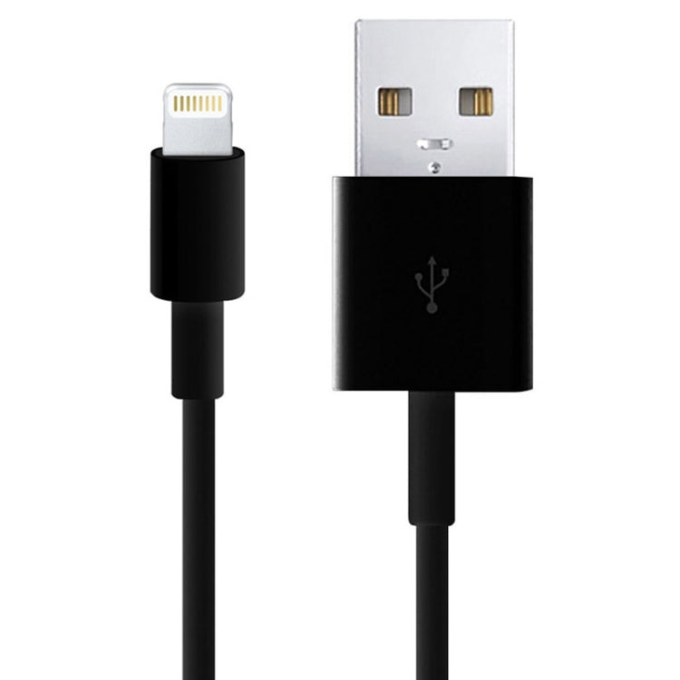 USB to 8 Pin Multiple Strands TPE Sync Data / Charging Cable, Cable Length: 1m(Black) - Normal Style Cable by PMC Jewellery | Online Shopping South Africa | PMC Jewellery | Buy Now Pay Later Mobicred