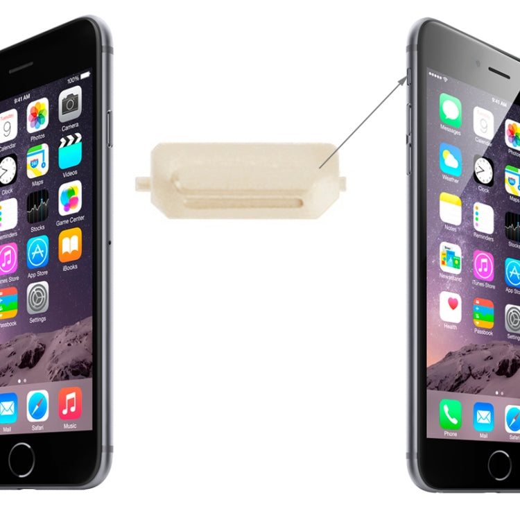 Original Mute Switch Vibrator Key for iPhone 6 & 6 Plus(Gold) - iPhone 6/6 Plus Parts by PMC TechLife | Online Shopping South Africa | PMC TechLife | Buy Now Pay Later Mobicred