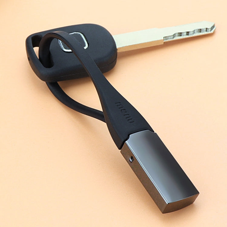 Fashionable High Quality Menu Titanium Key Chain Car Keychain Key Ring(Black) - Key Rings by PMC TechLife | Online Shopping South Africa | PMC TechLife
