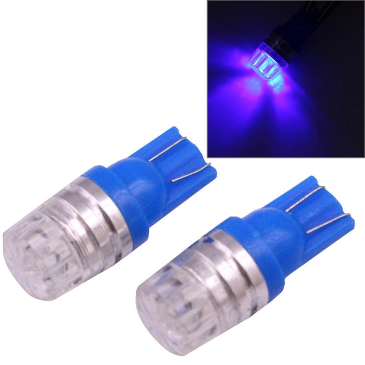 2 PCS T10 1.5W 60LM 1 LED Blue COB LED Brake Light for Vehicles, DC12V(Blue) - Instrument Lights by PMC Jewellery | Online Shopping South Africa | PMC Jewellery | Buy Now Pay Later Mobicred