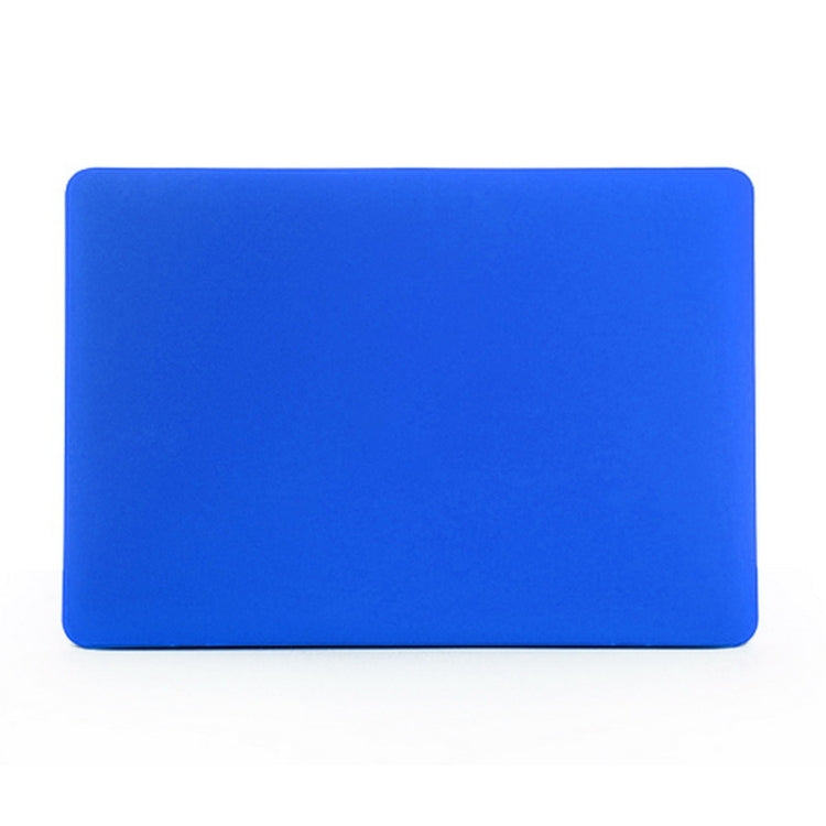 ENKAY for MacBook Pro Retina 13.3 inch (US Version) / A1425 / A1502 4 in 1 Frosted Hard Shell Plastic Protective Case with Screen Protector & Keyboard Guard & Anti-dust Plugs(Dark Blue) - MacBook Pro Cases by ENKAY | Online Shopping South Africa | PMC Jewellery