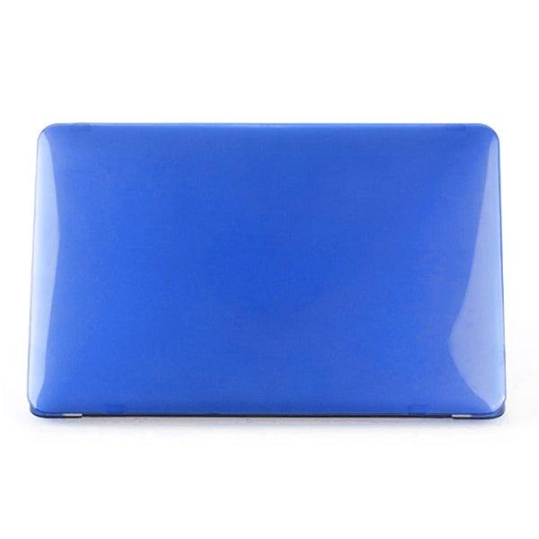 ENKAY for MacBook Air 11.6 inch (US Version) / A1370 / A1465 4 in 1 Crystal Hard Shell Plastic Protective Case with Screen Protector & Keyboard Guard & Anti-dust Plugs(Dark Blue) - MacBook Air Cases by ENKAY | Online Shopping South Africa | PMC Jewellery | Buy Now Pay Later Mobicred