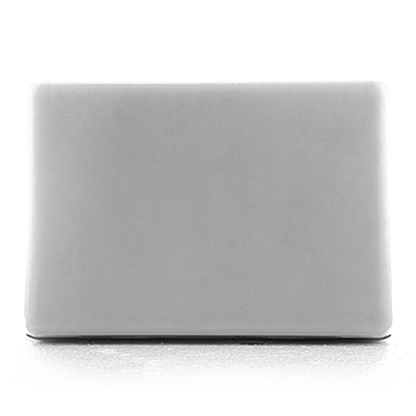 ENKAY for MacBook Pro 15.4 inch (US Version) / A1286 4 in 1 Frosted Hard Shell Plastic Protective Case with Screen Protector & Keyboard Guard & Anti-dust Plugs(White) - MacBook Pro Cases by ENKAY | Online Shopping South Africa | PMC Jewellery | Buy Now Pay Later Mobicred