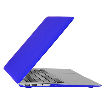 ENKAY for Macbook Air 13.3 inch (US Version) / A1369 / A1466 Hat-Prince 3 in 1 Frosted Hard Shell Plastic Protective Case with Keyboard Guard & Port Dust Plug(Dark Blue) - MacBook Air Cases by ENKAY | Online Shopping South Africa | PMC Jewellery | Buy Now Pay Later Mobicred