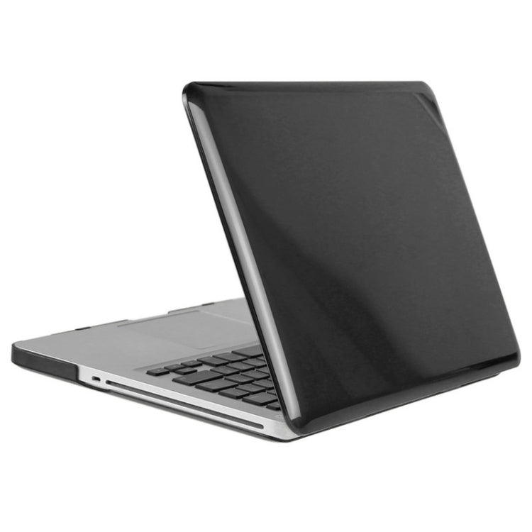 ENKAY for Macbook Pro 13.3 inch (US Version) / A1278 Hat-Prince 3 in 1 Crystal Hard Shell Plastic Protective Case with Keyboard Guard & Port Dust Plug(Black) - MacBook Pro Cases by ENKAY | Online Shopping South Africa | PMC Jewellery | Buy Now Pay Later Mobicred