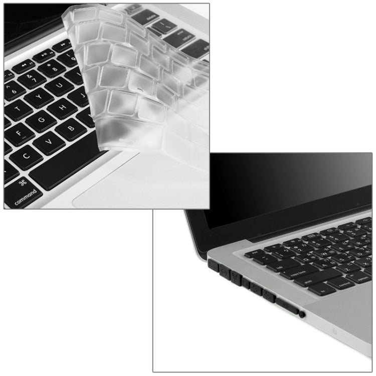 ENKAY for Macbook Pro 13.3 inch (US Version) / A1278 Hat-Prince 3 in 1 Crystal Hard Shell Plastic Protective Case with Keyboard Guard & Port Dust Plug(Black) - MacBook Pro Cases by ENKAY | Online Shopping South Africa | PMC Jewellery | Buy Now Pay Later Mobicred