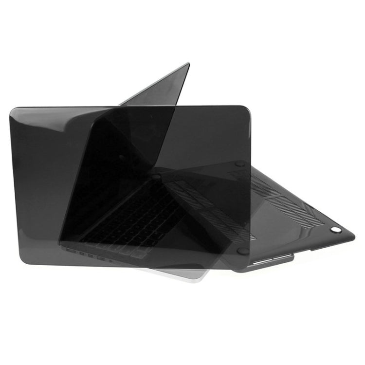 ENKAY for Macbook Pro Retina 13.3 inch (US Version) / A1425 / A1502 Hat-Prince 3 in 1 Crystal Hard Shell Plastic Protective Case with Keyboard Guard & Port Dust Plug(Black) - MacBook Pro Cases by ENKAY | Online Shopping South Africa | PMC Jewellery | Buy Now Pay Later Mobicred