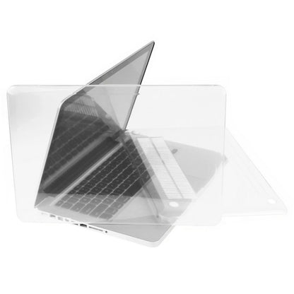 ENKAY for Macbook Pro 15.4 inch (US Version) / A1286 Hat-Prince 3 in 1 Crystal Hard Shell Plastic Protective Case with Keyboard Guard & Port Dust Plug(White) - MacBook Pro Cases by ENKAY | Online Shopping South Africa | PMC Jewellery | Buy Now Pay Later Mobicred