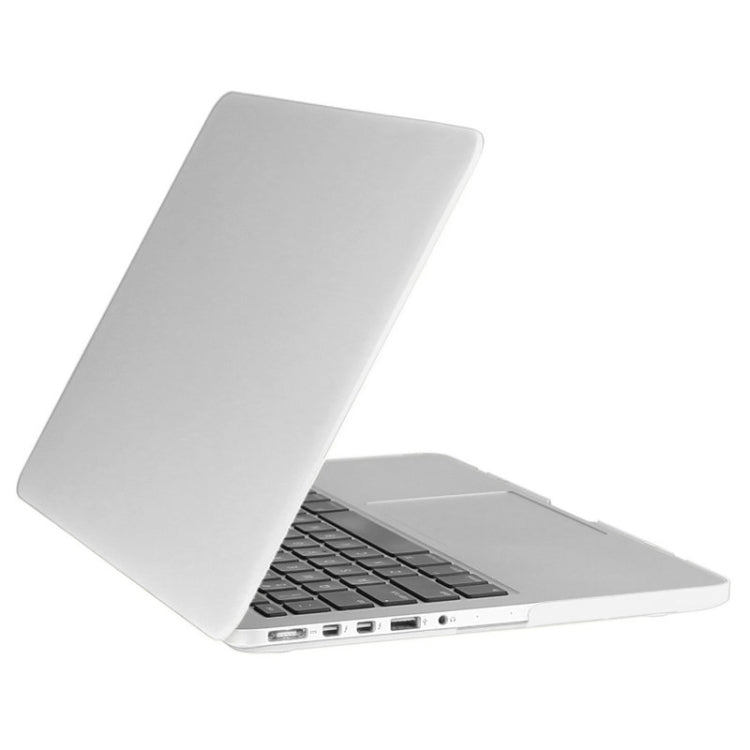 ENKAY for Macbook Pro Retina 13.3 inch (US Version) / A1425 / A1502 Hat-Prince 3 in 1 Frosted Hard Shell Plastic Protective Case with Keyboard Guard & Port Dust Plug(White) - MacBook Pro Cases by ENKAY | Online Shopping South Africa | PMC Jewellery | Buy Now Pay Later Mobicred