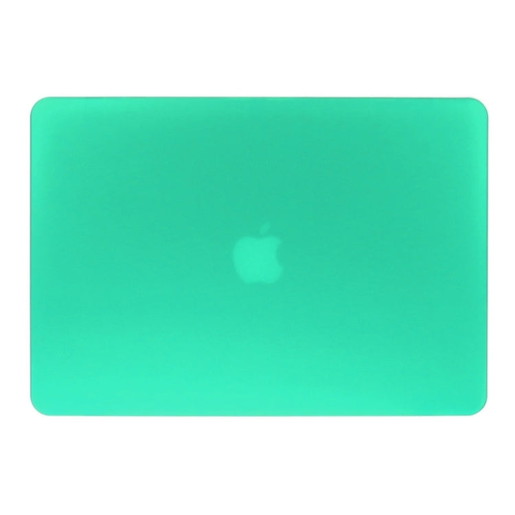 ENKAY for Macbook Pro Retina 15.4 inch (US Version) / A1398 Hat-Prince 3 in 1 Frosted Hard Shell Plastic Protective Case with Keyboard Guard & Port Dust Plug(Green) - MacBook Pro Cases by ENKAY | Online Shopping South Africa | PMC Jewellery | Buy Now Pay Later Mobicred