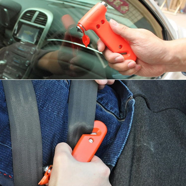 Portable Multi Function Auto Emergency Hammer Escape Tool Life Hammer(Red) - Emergency Hammer by PMC TechLife | Online Shopping South Africa | PMC TechLife | Buy Now Pay Later Mobicred
