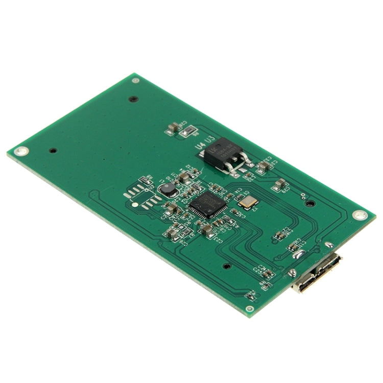 6gb/s mSATA Solid State Disk SSD to USB 3.0 Hard Disk Case(Gold) - HDD Enclosure by PMC Jewellery | Online Shopping South Africa | PMC Jewellery | Buy Now Pay Later Mobicred