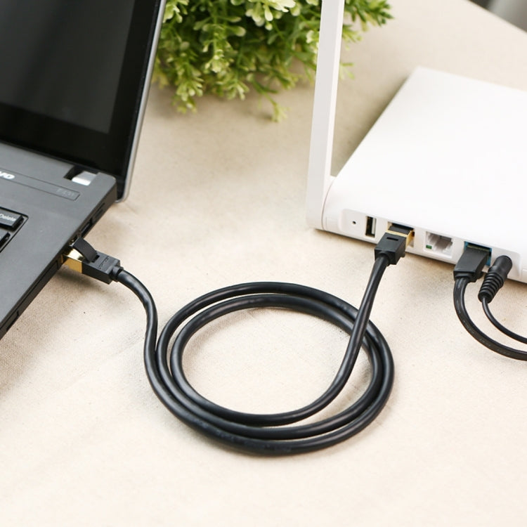 CAT7 Gold Plated Dual Shielded Full Copper LAN Network Cable, Length: 15m - free shipping - PMC Jewellery - Order now!