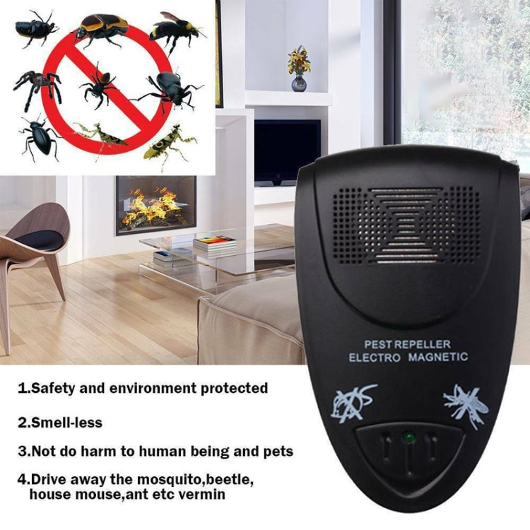 Ultrasonic Pest Repeller Electro Magnetic(White) - Repellents by PMC TechLife | Online Shopping South Africa | PMC TechLife | Buy Now Pay Later Mobicred