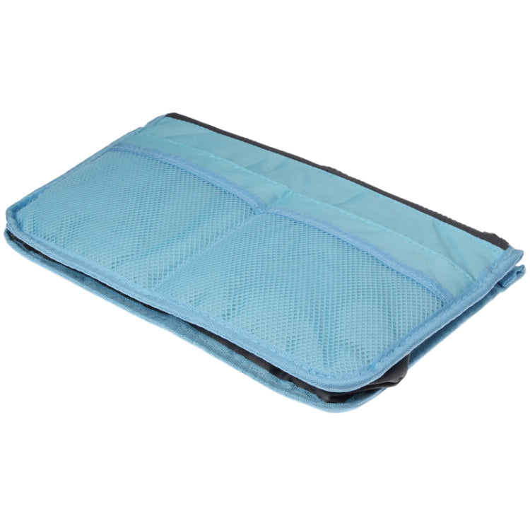 Thicken Portable Multi-function Double Zipper Cosmetic Bag, Storage Bag in Bag (Blue) - free shipping - PMC TechLife - Order now!