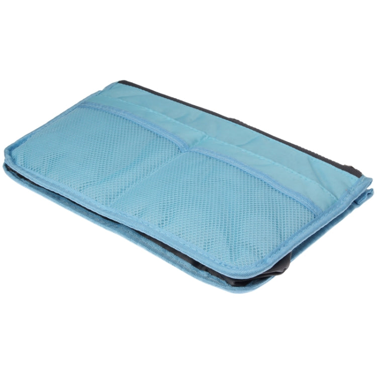 Thicken Portable Multi-function Double Zipper Cosmetic Bag, Storage Bag in Bag (Blue) - Storage Bags by PMC Jewellery | Online Shopping South Africa | PMC Jewellery | Buy Now Pay Later Mobicred