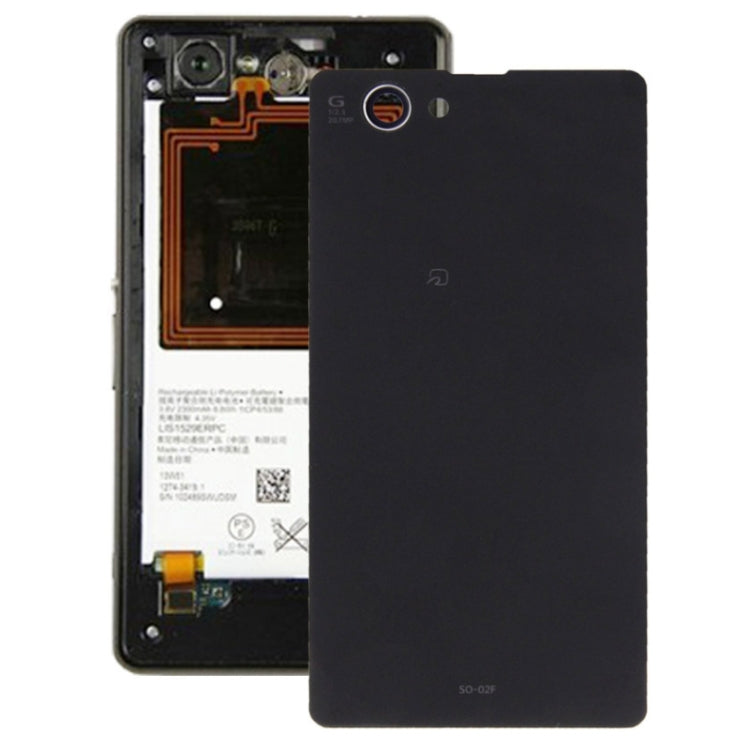 Battery Cover for Sony Xperia Z1 Mini(Black) - free shipping - PMC TechLife - Order now!
