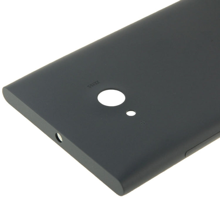 Solid Color Plastic Battery  Back Cover for Nokia Lumia 730(Black) - free shipping - PMC TechLife - Order now!