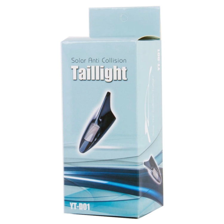 Solar Shark Fin High-positioned Alarm Light(Black) - Warning Lights by PMC TechLife | Online Shopping South Africa | PMC TechLife | Buy Now Pay Later Mobicred